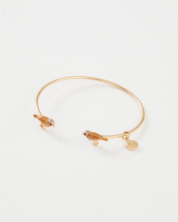 Fable Enamel Robin Bangle