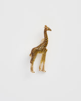 Giraffen Brosche