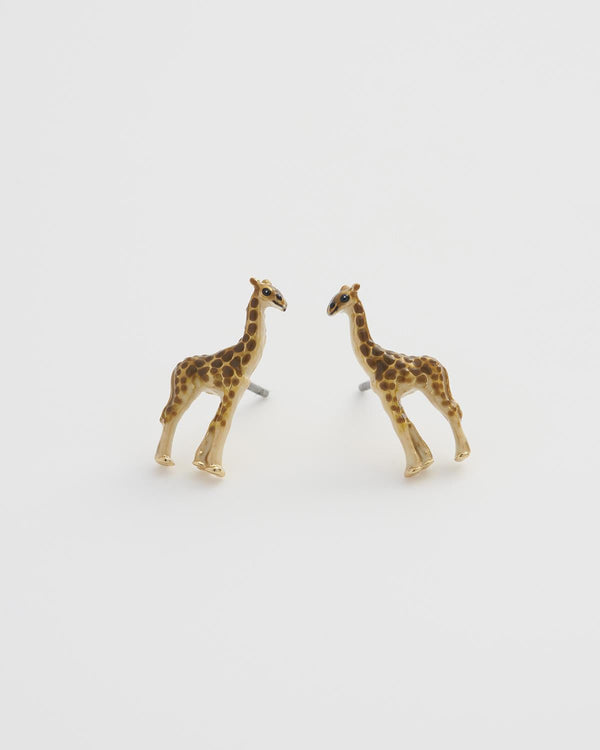 Giraffen Ohrstecker