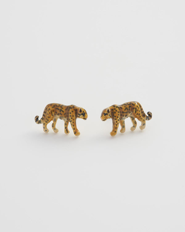 Leoparden Ohrstecker 