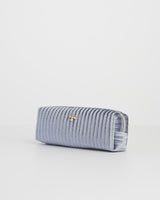 Blue Corduroy Velvet Pencil Case