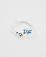 Forget Me Not Silver Ring