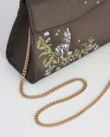 Satin-Tasche Wolf & Mond Antrazit