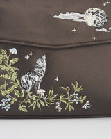 Satin-Tasche Wolf & Mond Antrazit