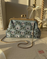 Pansy Victoriana Clutch Blau 