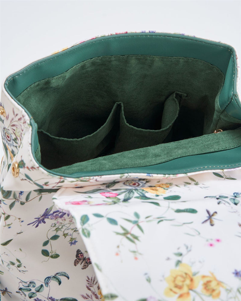Martha Mini-Rucksack mit Blooming-Toile-Print