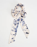 Haargummi mit Schleife Blooming Blue